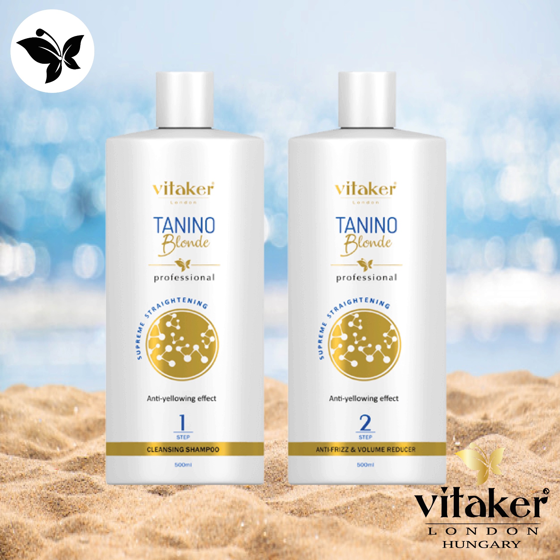 TANINO sampon & Anti-frizz kezelés